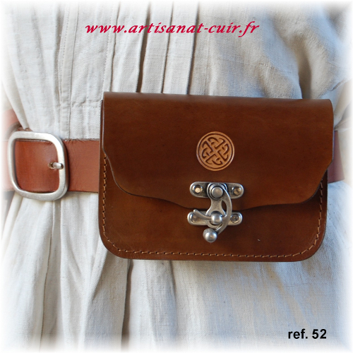 Pochette ceinture carrée (réf. 52)