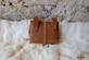 Escarcelle en cuir souple